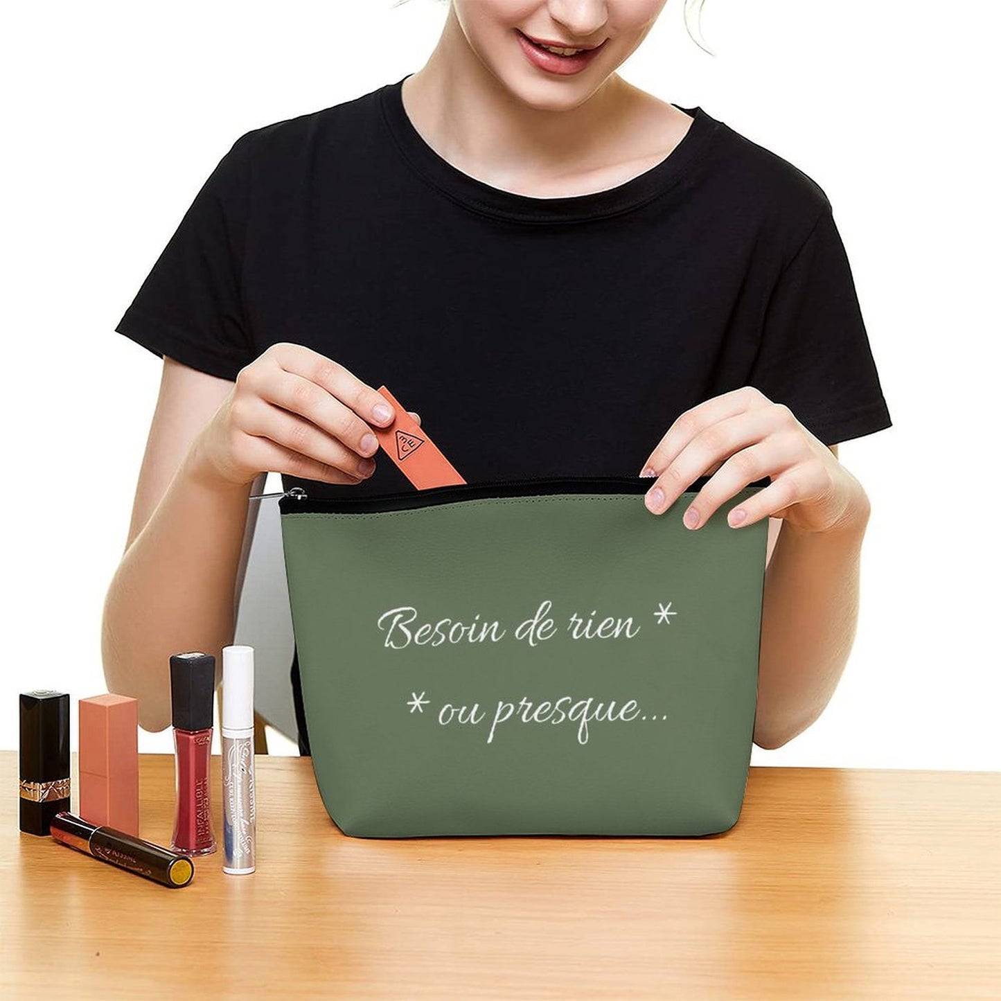 Pochette maquillage amusante