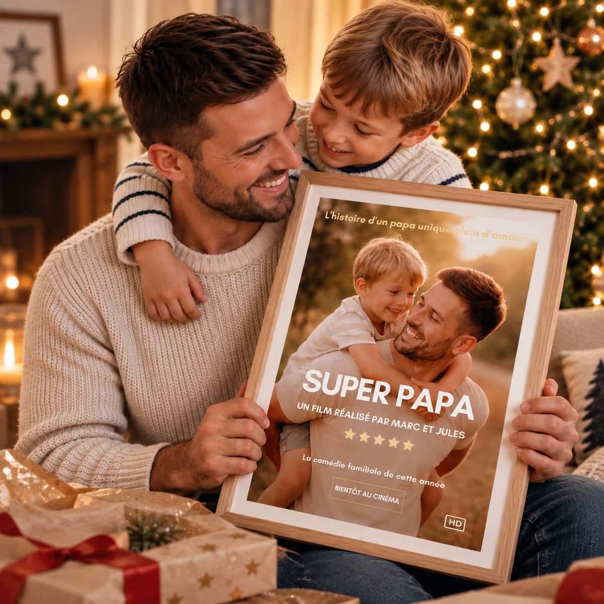 Cadeau de Noël pour papa personnalisé