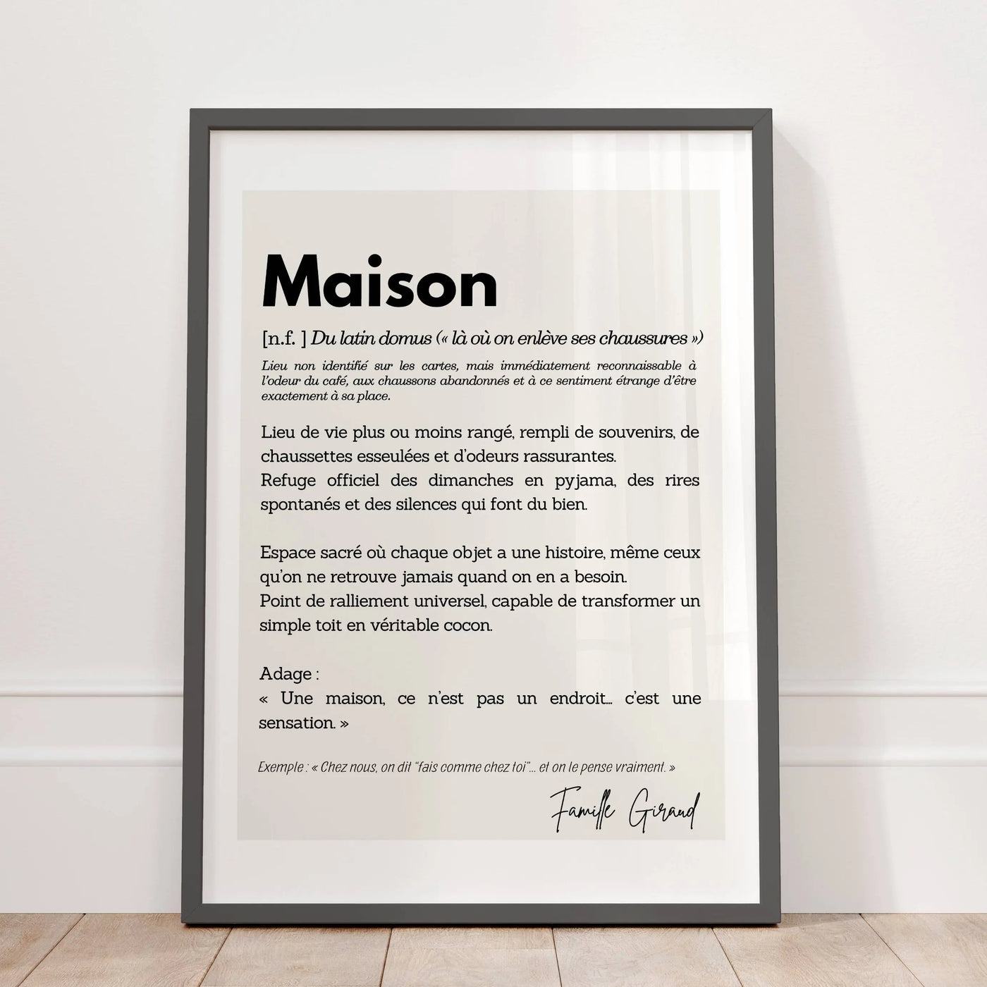 Affiche citation inspirante