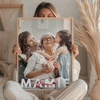Affiche Mamie personnalisée avec message affectif, cadeau unique pour la fête des grands-mères.