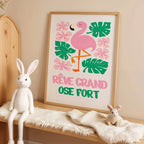 Affiche enfant imprimée en France sur papier premium 250 g avec finition mate