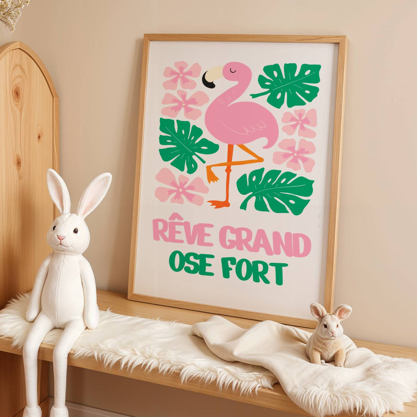 Affiche enfant imprimée en France sur papier premium 250 g avec finition mate