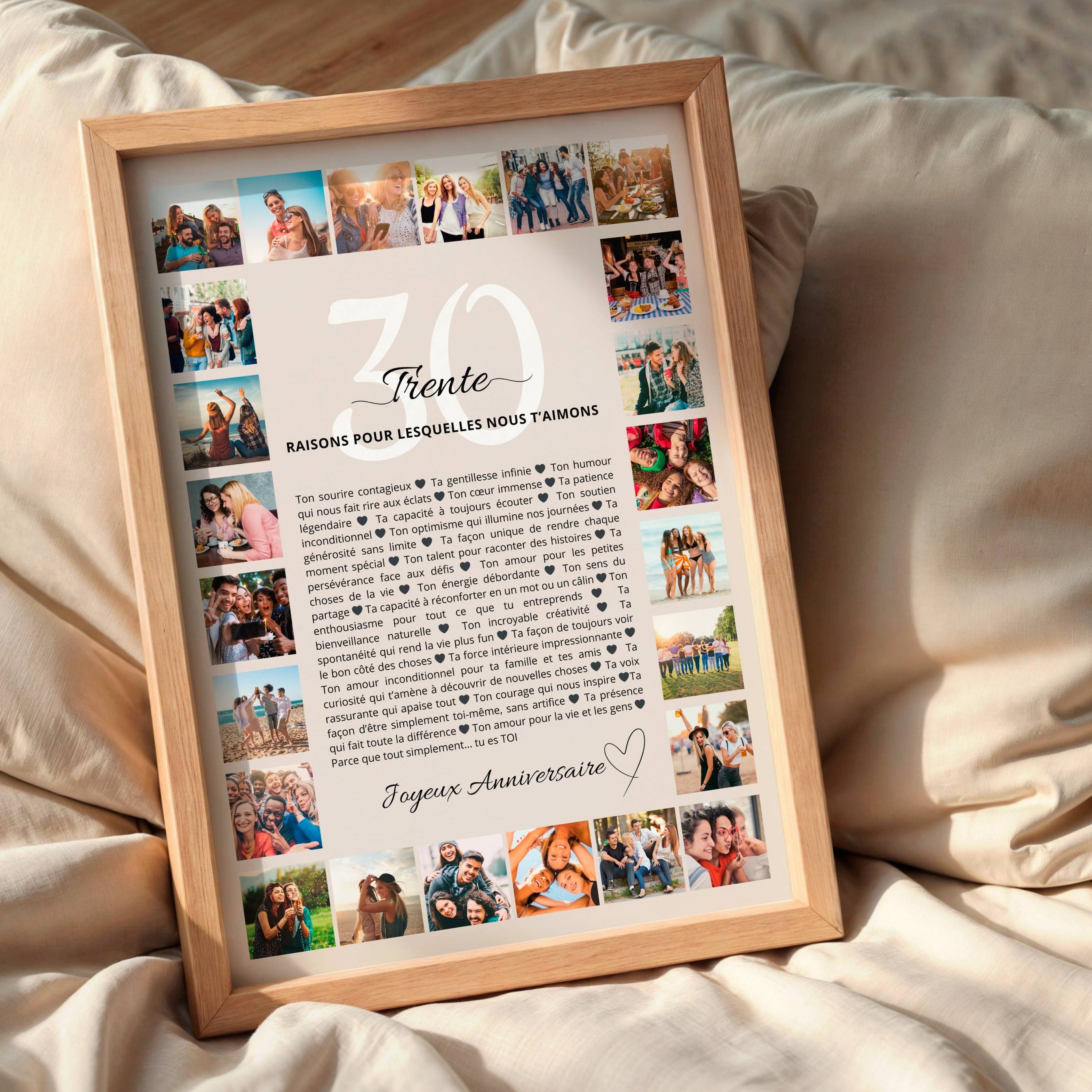 Idée cadeau anniversaire 30 ans 