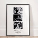 Cadeau couple personnalisé – Affiche anniversaire de mariage