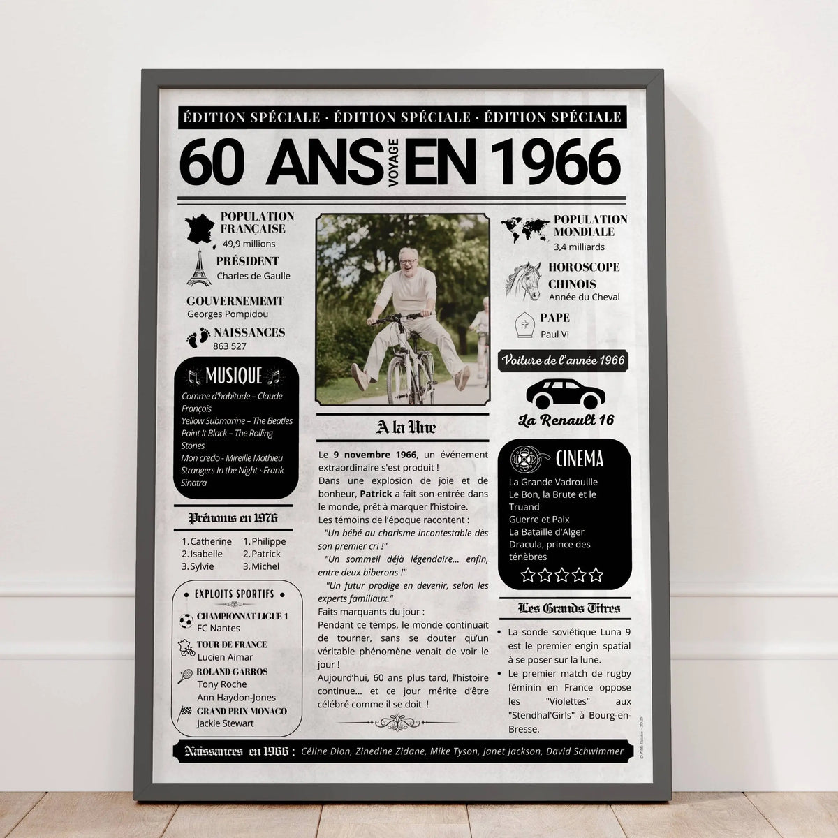 Journal de l’année personnalisé