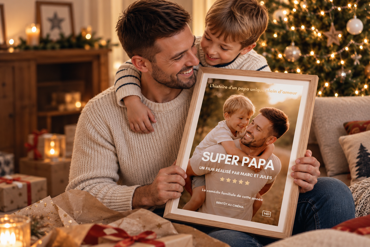 Affiches personnalisées Mlle Créative dans un intérieur chaleureux