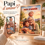 Cadeau personnalisé papi