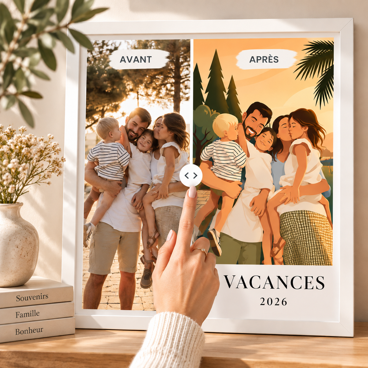 Affiche personnalisée à partir d'une photo