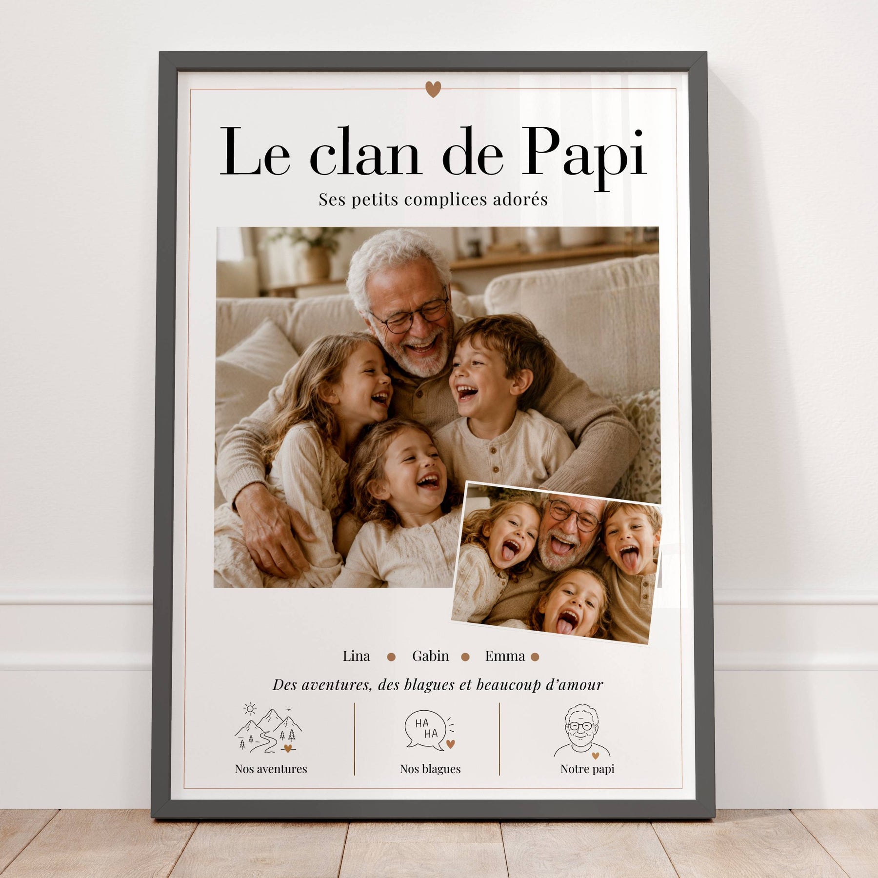 cadeau papi personnalisé