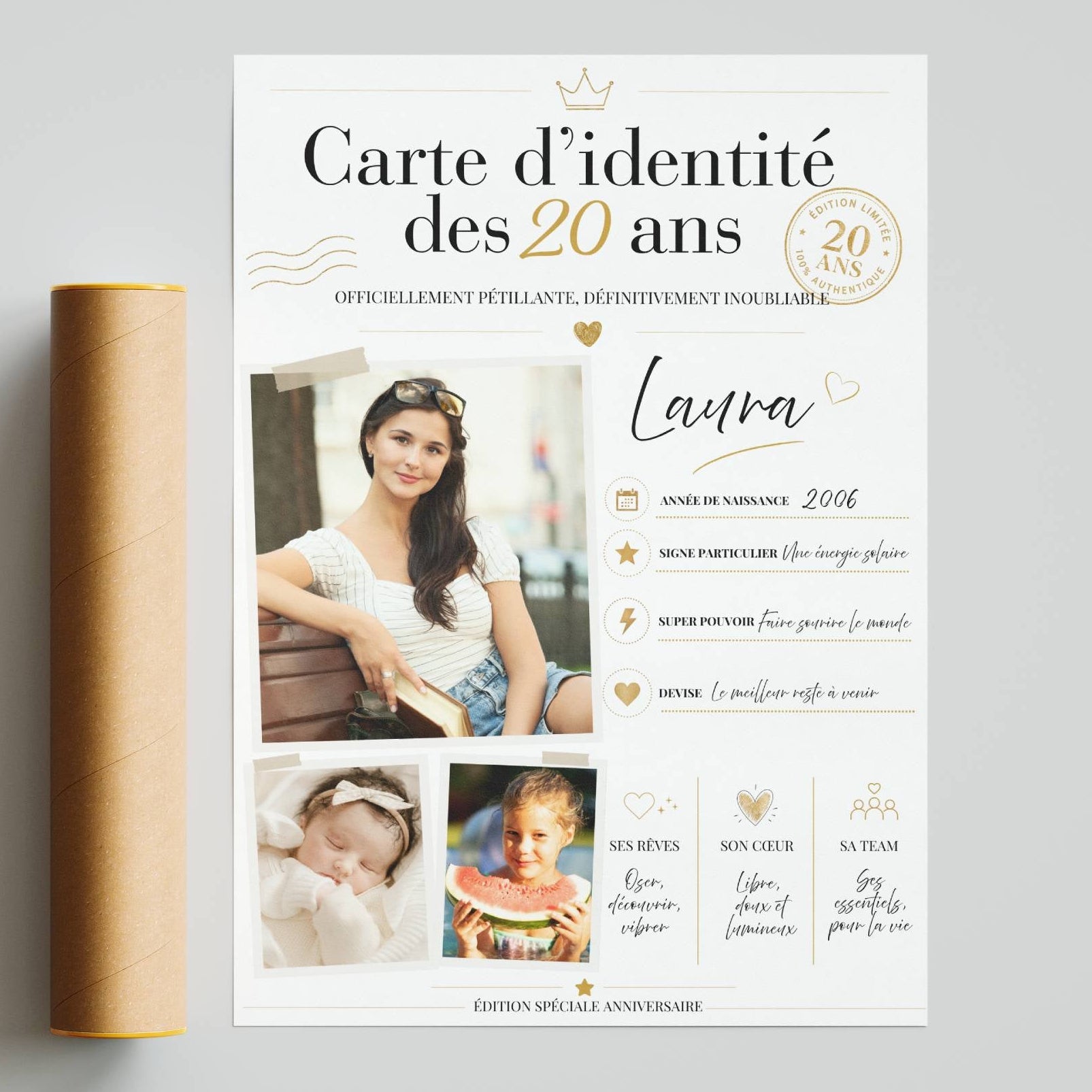 affiche anniversaire 20 ans