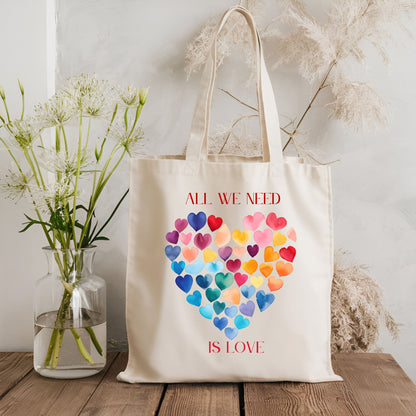 Idée cadeau originale : Tote bag pratique et durable en coton naturel.