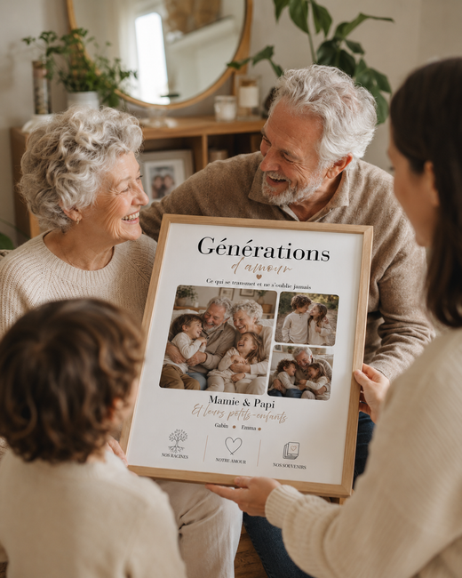 Cadeau grands-parents