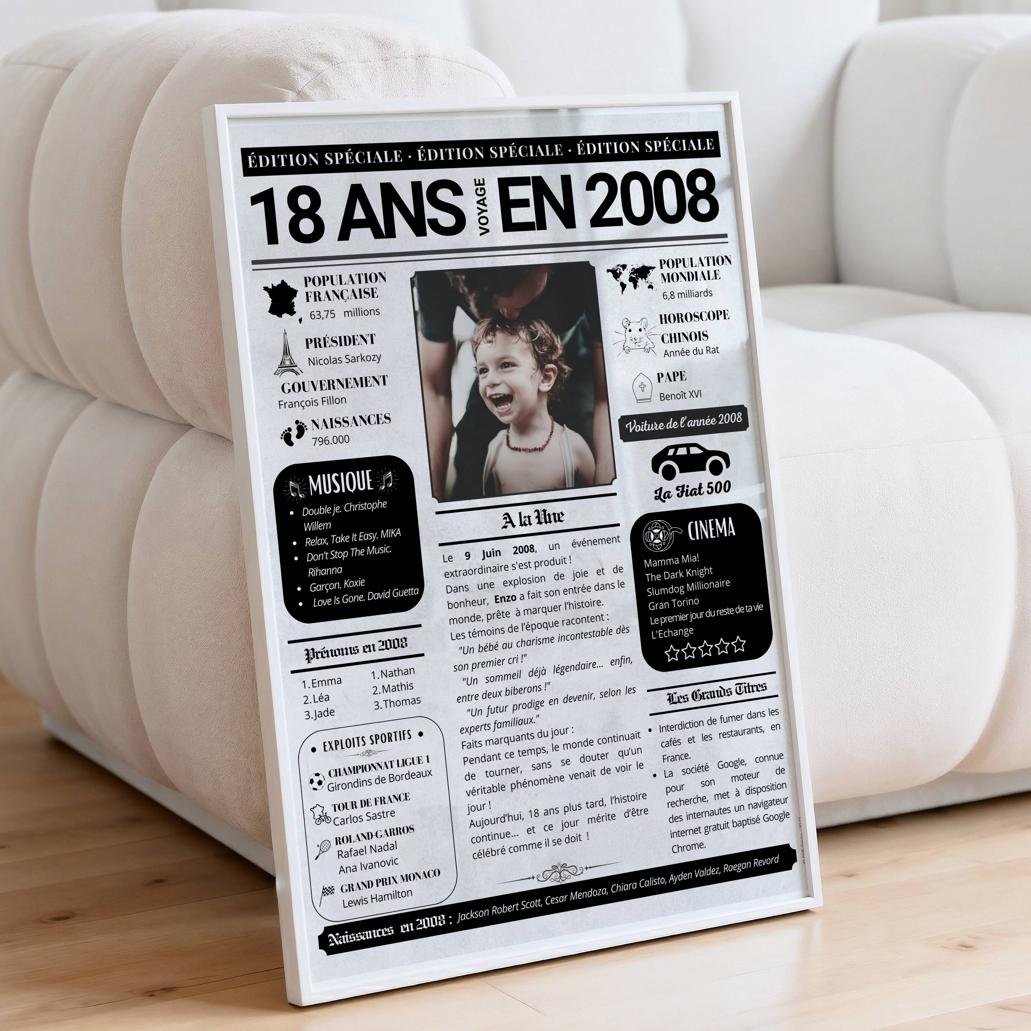 Idée cadeau anniversaire 18 ans 