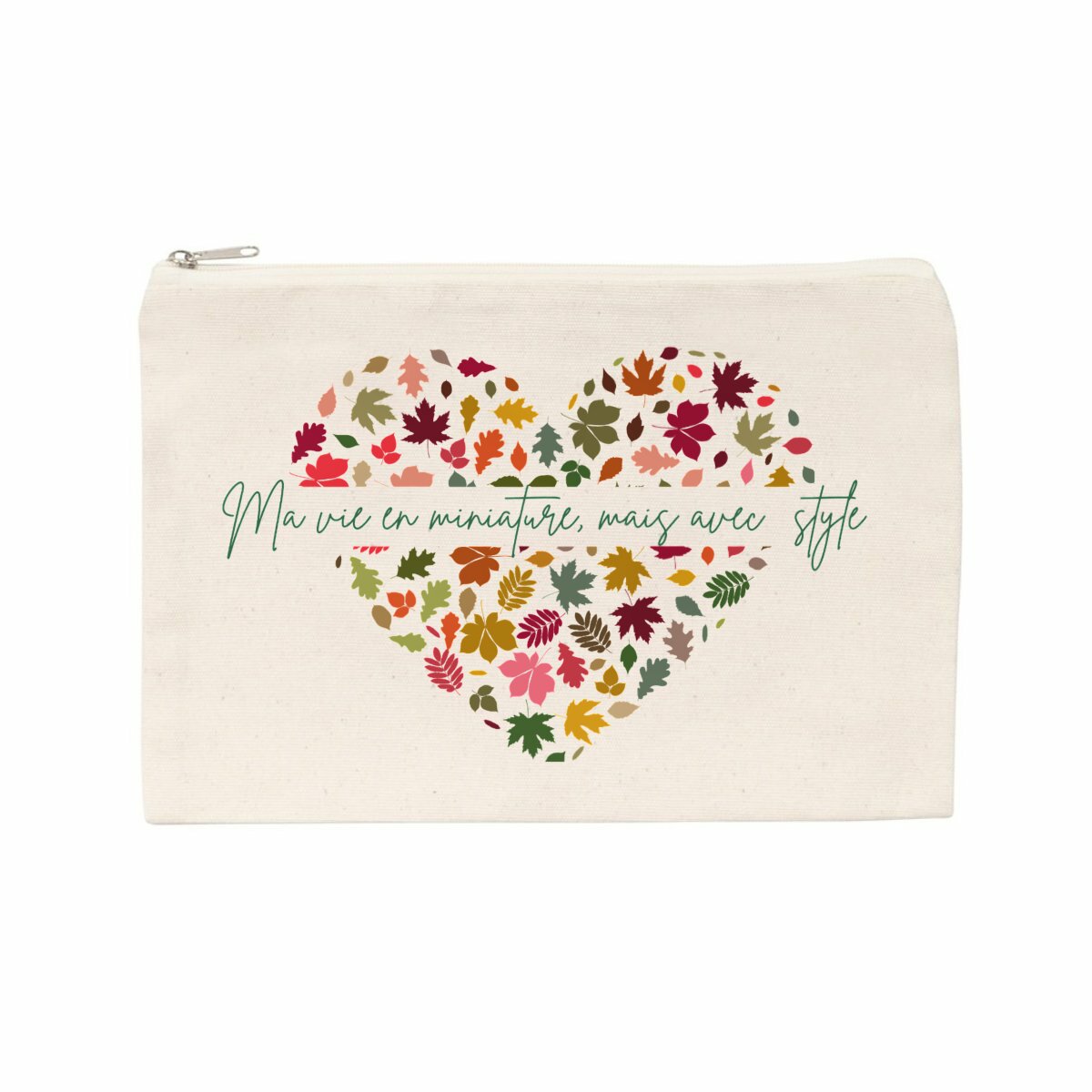 pochette cadeau en coton naturel, élégant et respectueux de l'environnement.