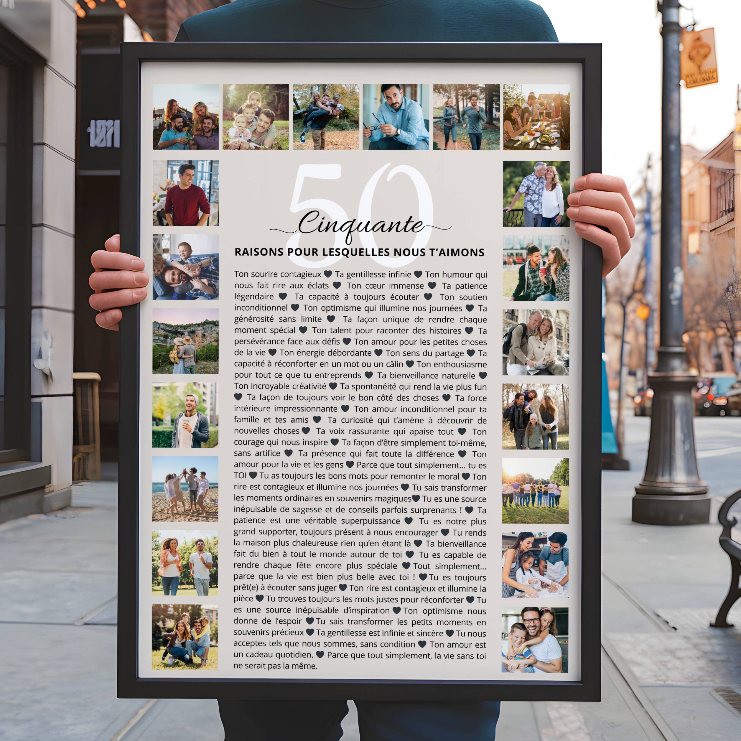 Idée cadeau 50 ans personnalisé à offrir à plusieurs