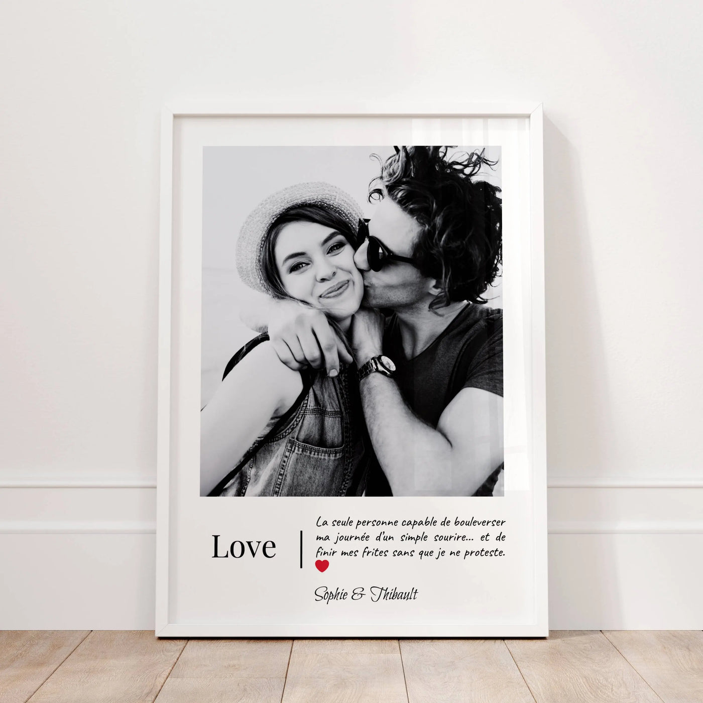 Cadeau couple personnalisé