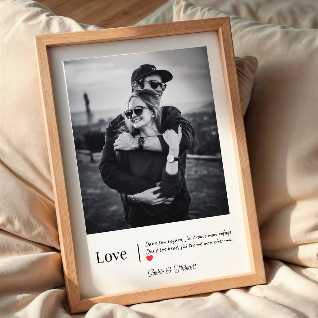 Cadeau couple romantique