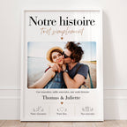 cadeau couple photo