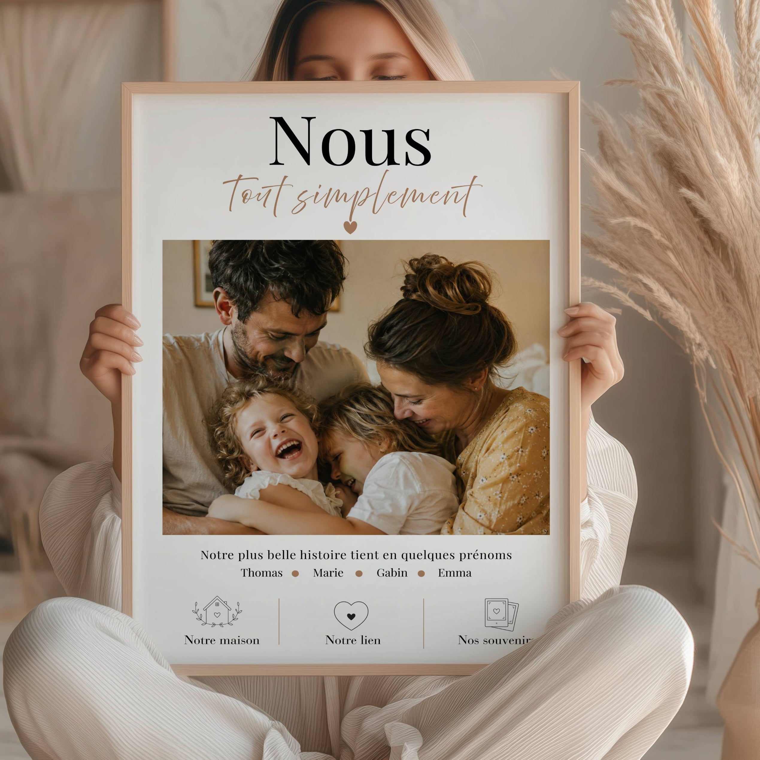 cadeau parents personnalisé