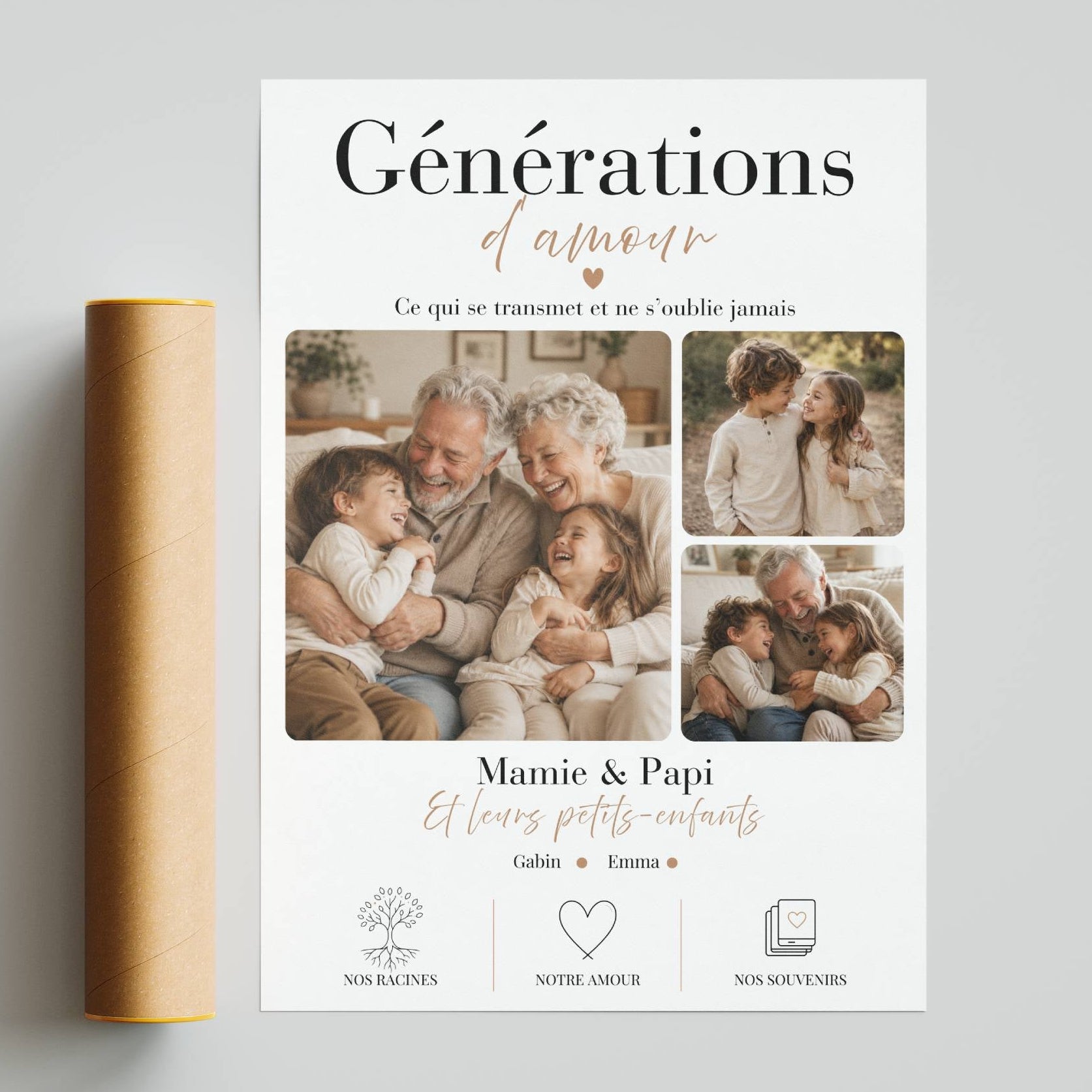 cadeau fête des grands-mères personnalisé