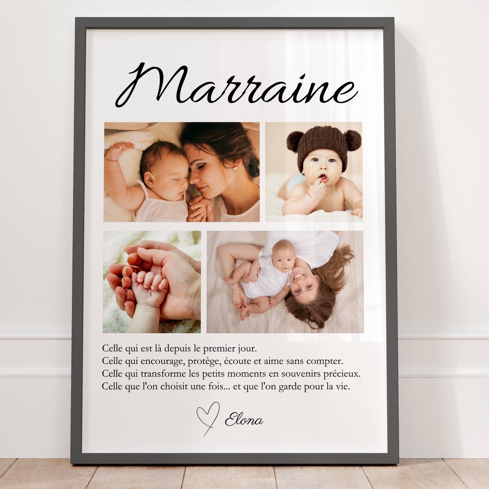 Pour une marraine