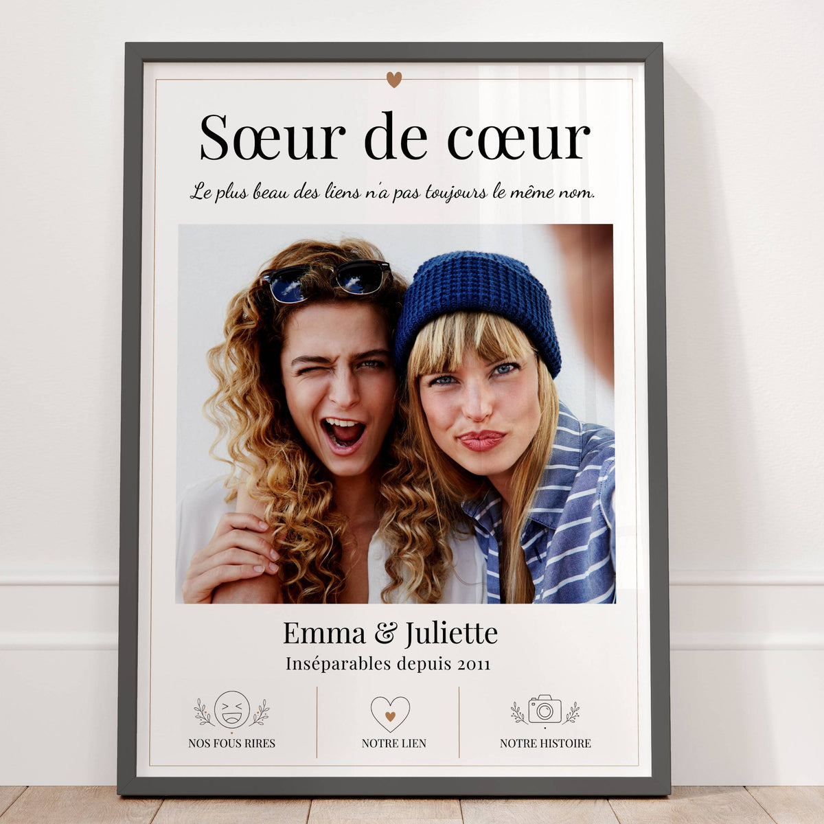Cadeau meilleure amie personnalisé Mlle Créative