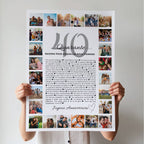 40-raisons-photos.jpg	Affiche personnalisée 40 ans avec photos souvenirs et 40 raisons pour lesquelles nous t’aimons, idée cadeau d’anniversaire originale.