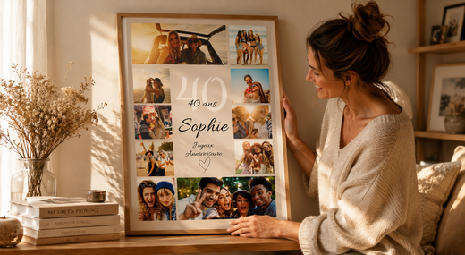 Affiches anniversaire personnalisées