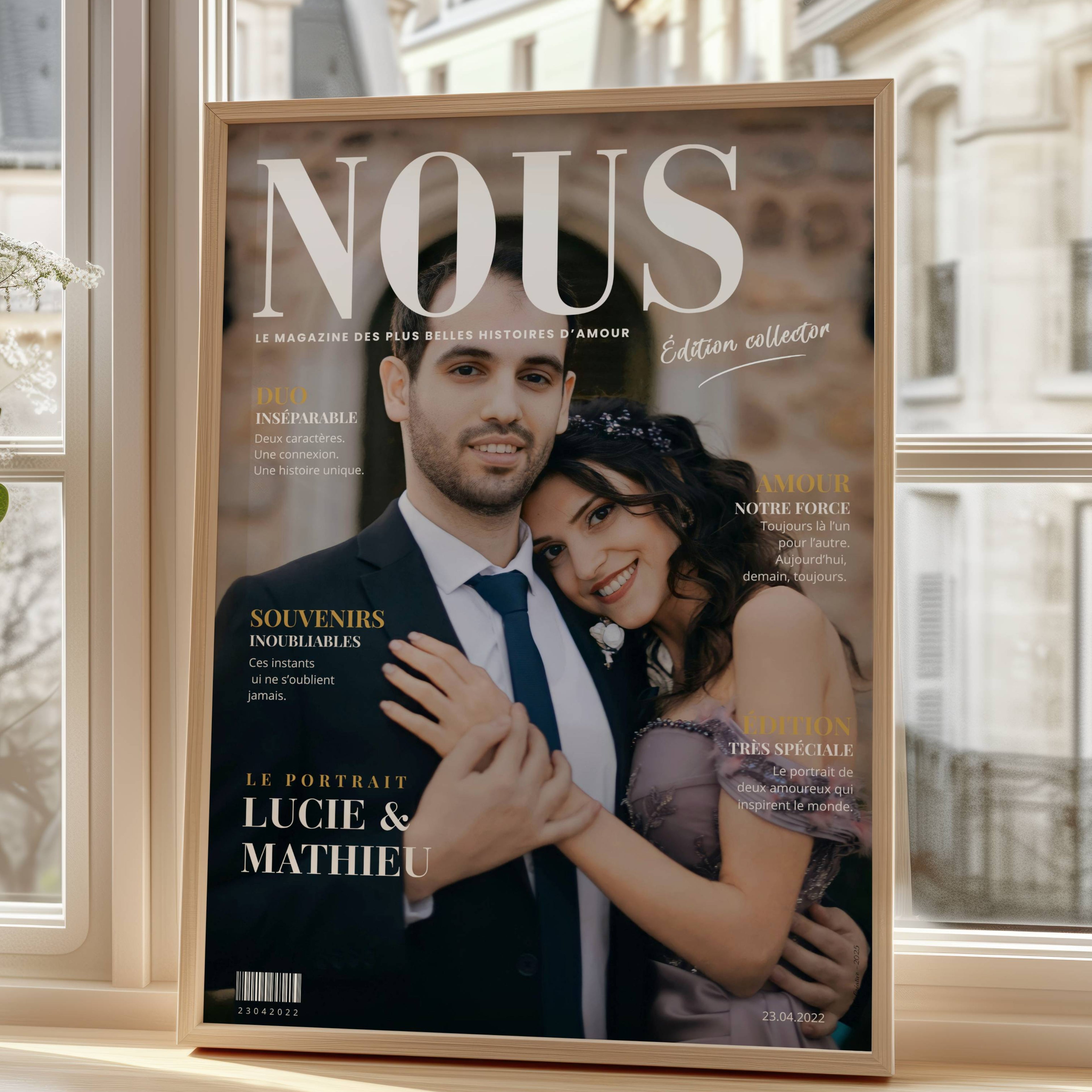cadeau couple personnalisé