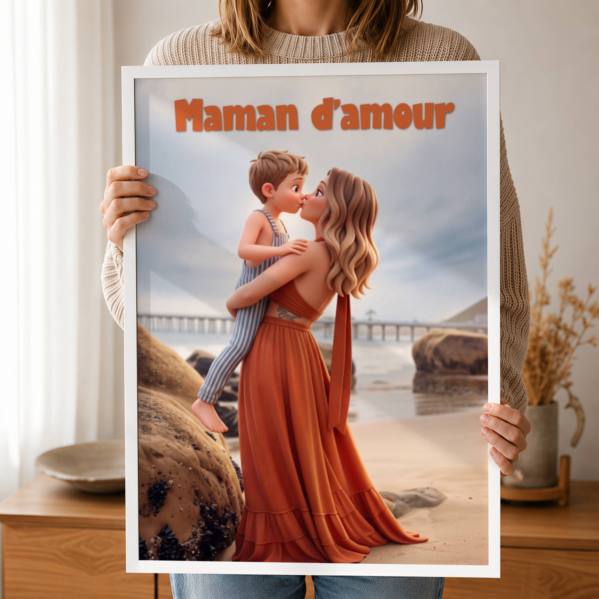 Cadeau personnalisé avec photo en situation