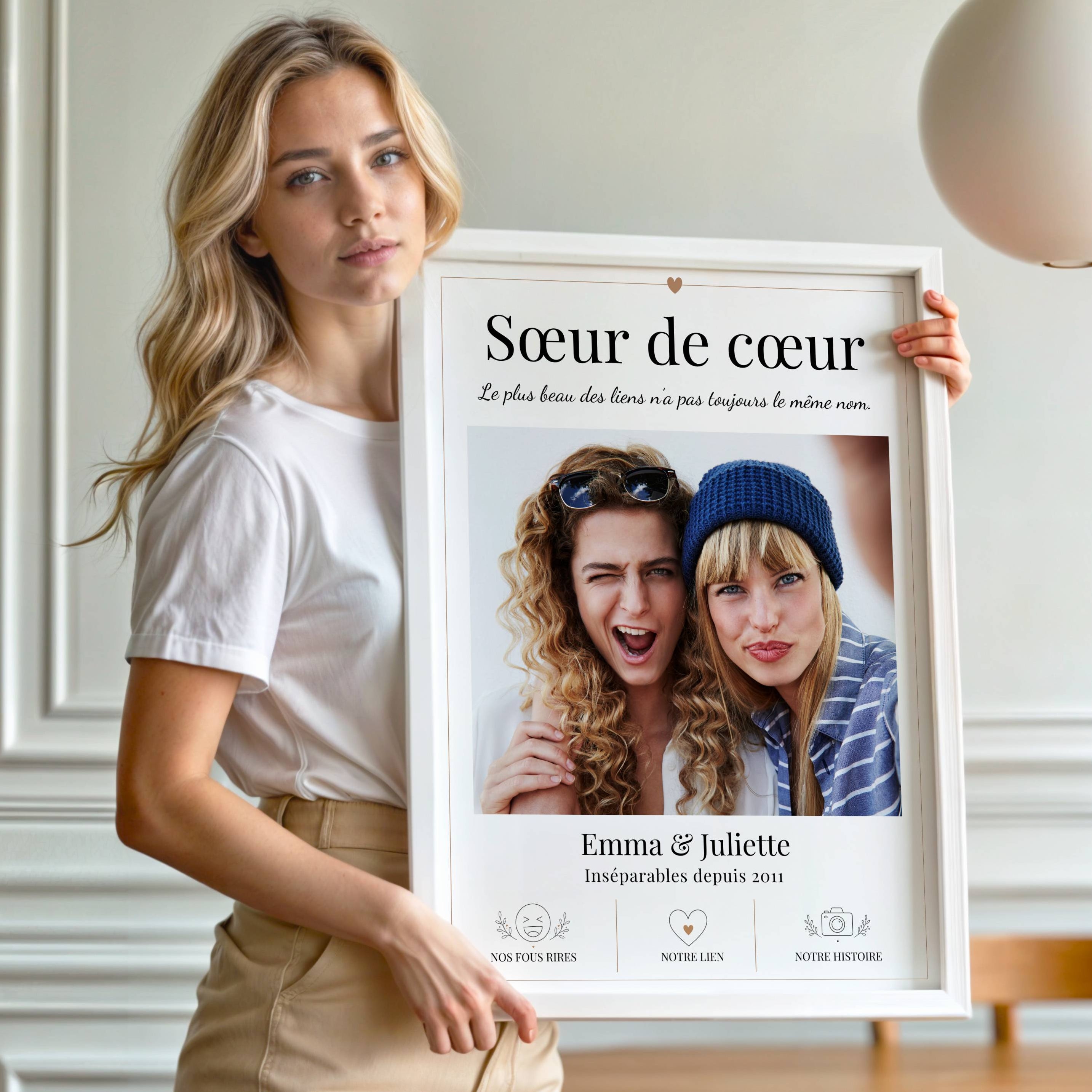 cadeau meilleure amie personnalisé