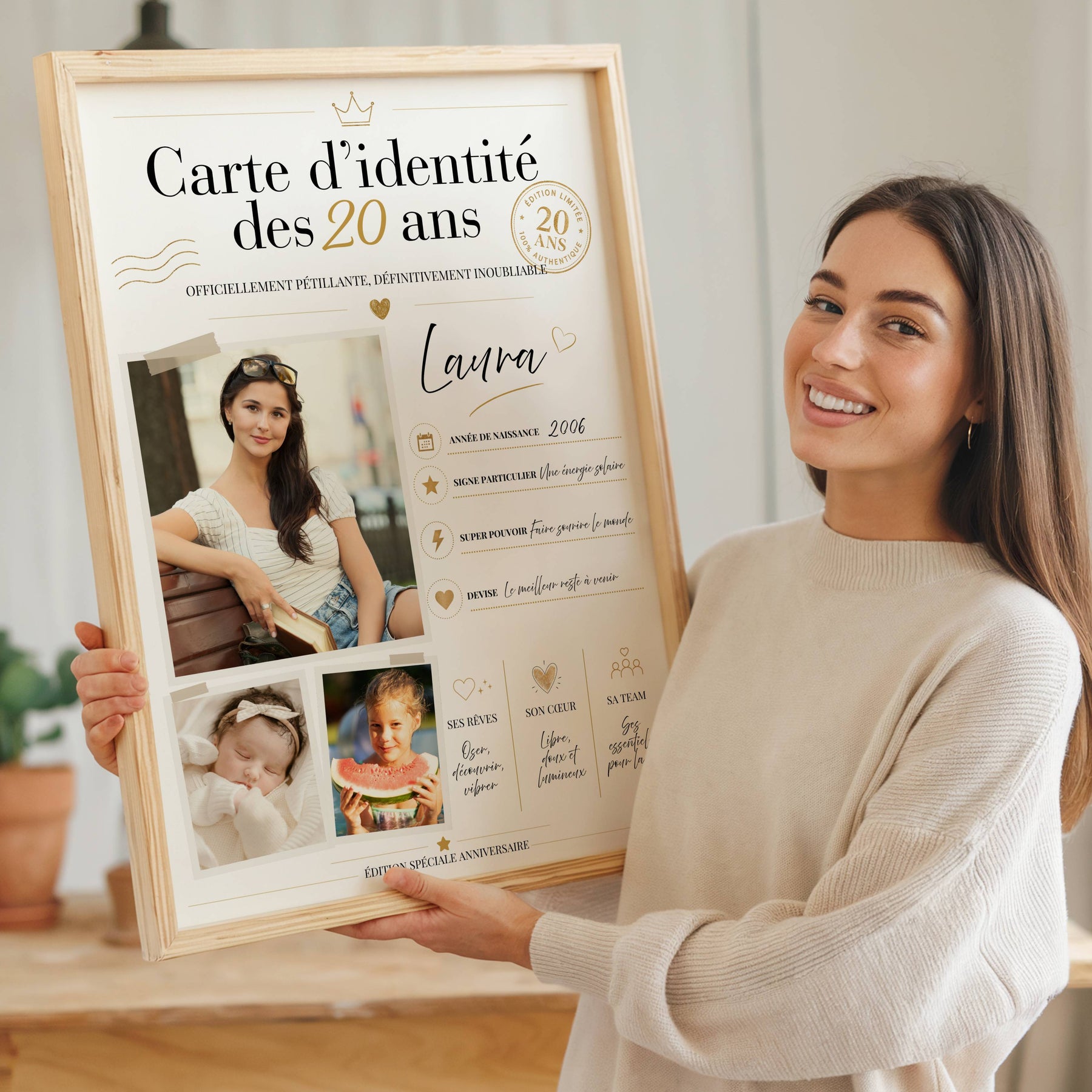 cadeau anniversaire personnalisé