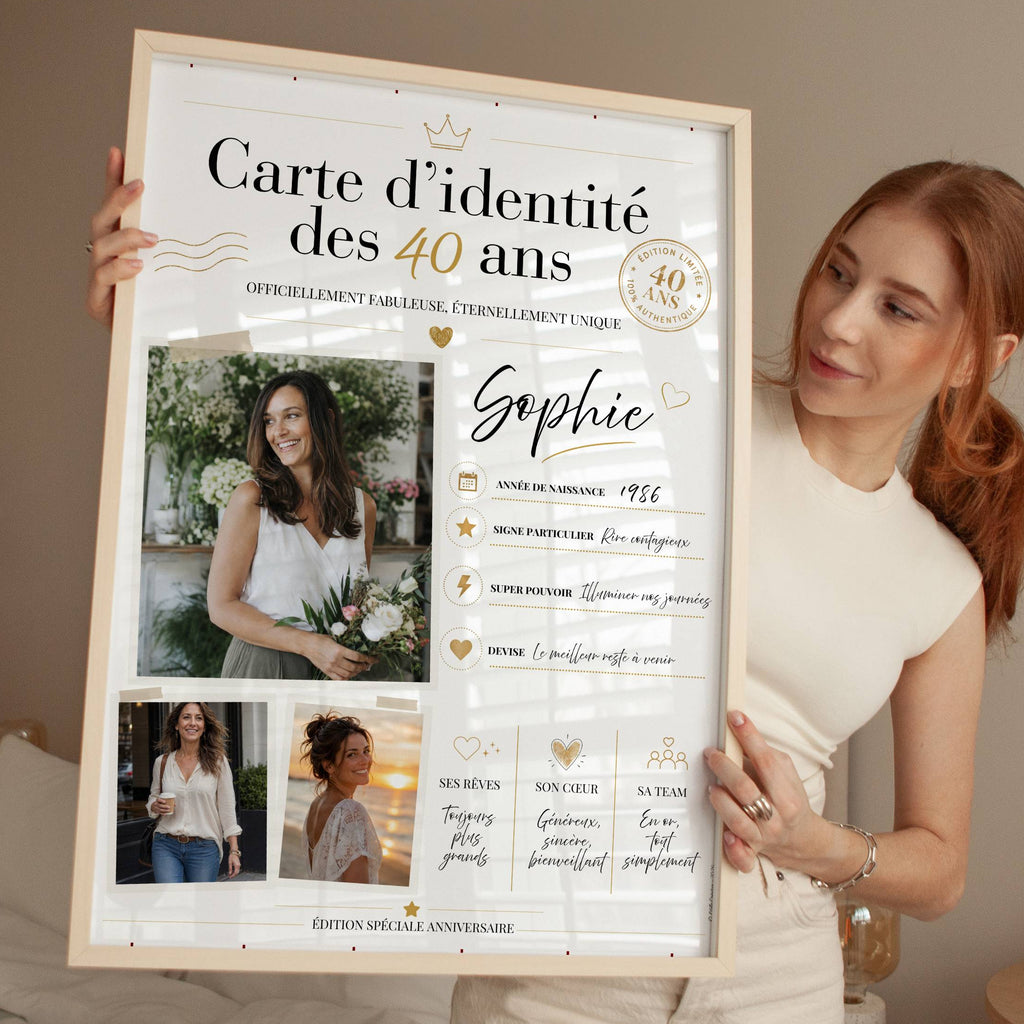 cadeau 40 ans femme original