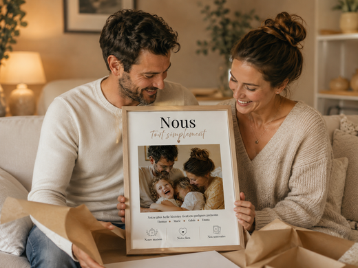 Affiches famille personnalisées