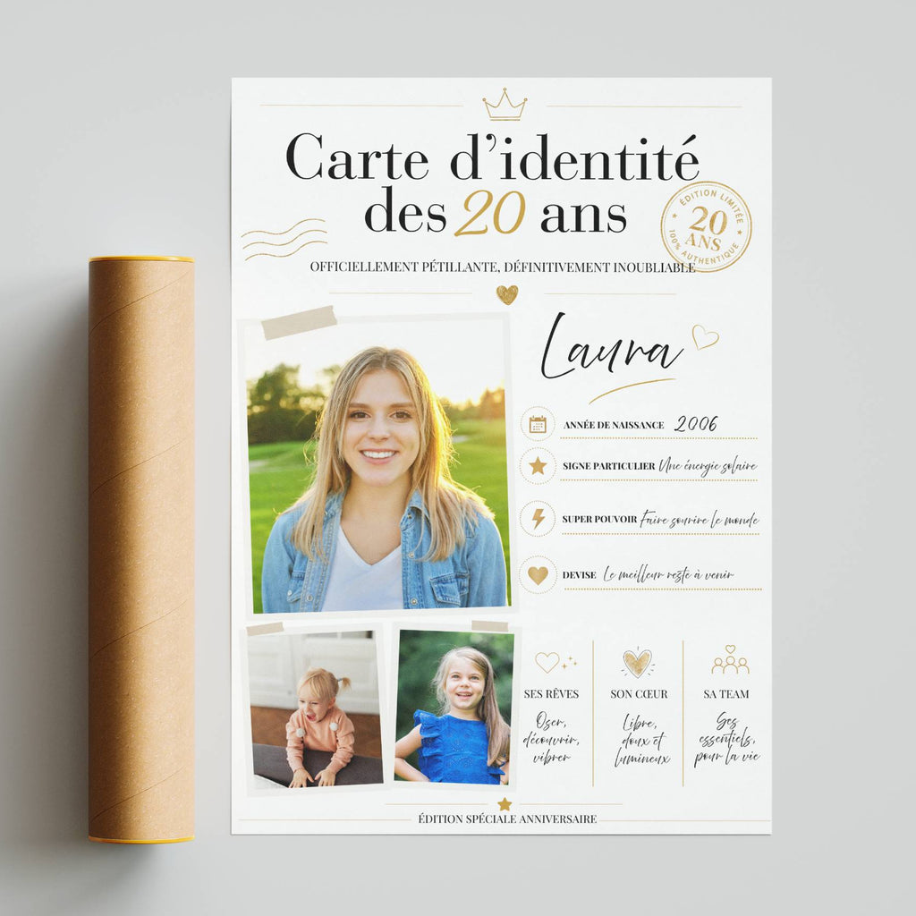 affiche anniversaire 20 ans