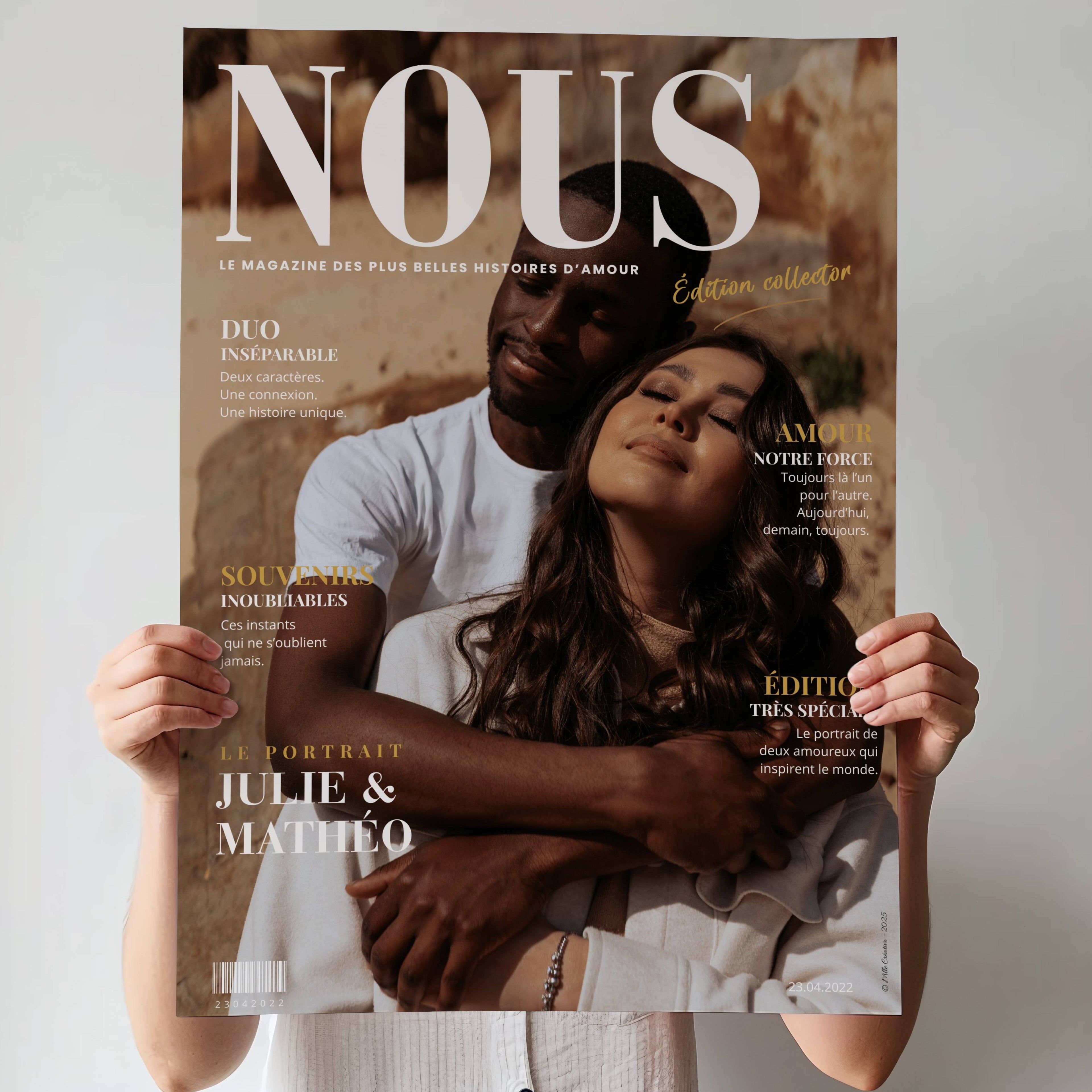 cadeau couple personnalisé