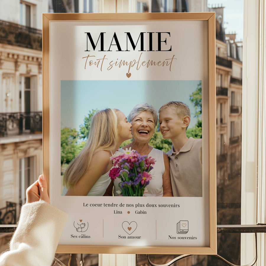 cadeau mamie personnalisé